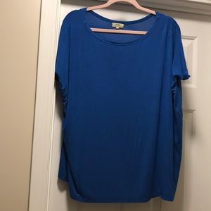 Royal Blue Piko Top
